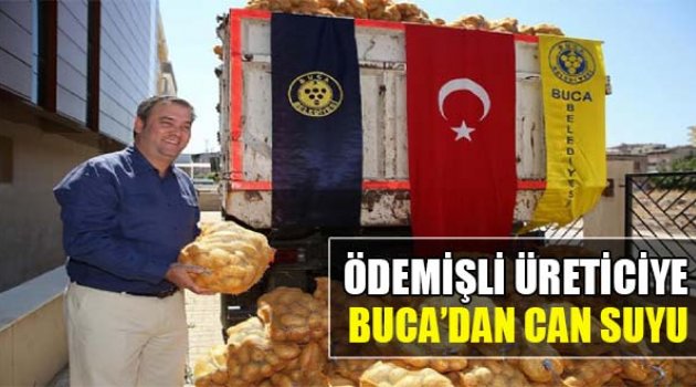 Ödemişli Üreticiye Buca'dan Can Suyu