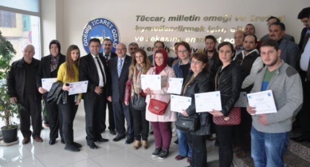 Ödemiş'te 29 Girişimci Daha KOSGEB'ten Sertifikasını Aldı