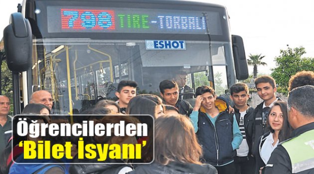 Öğrencilerden Bilet İsyanı
