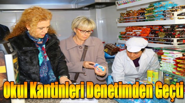 Okul Kantinleri Denetimden Geçti
