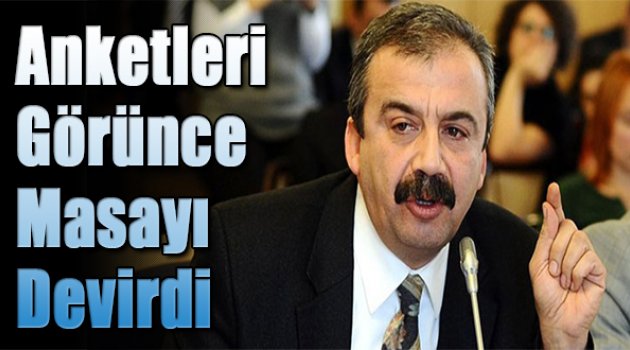 Önder: 'Anketleri görünce masayı devirdiler'