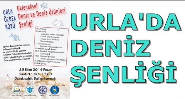 ÖZBEK KÖYÜ DENİZ VE DENİZ ÜRÜNLERİ ŞENLİĞİ  SİZLERİ BEKLİYOR