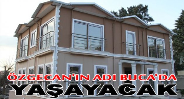 Özgecan'ın adı Buca'da yaşayacak