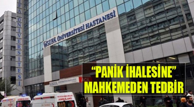 Panik İhalesine Mahkemeden Tedbir Geldi
