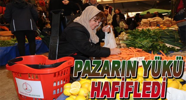 Pazar yükü hafifledi