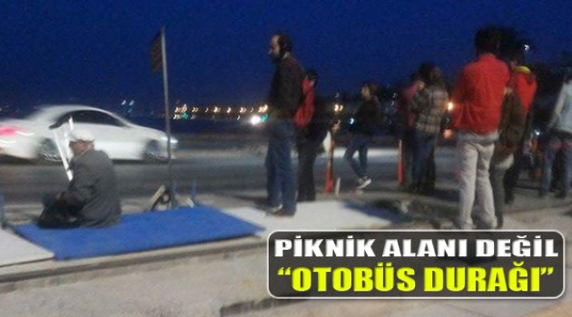 Piknik Alanı Mı, Otobüs Durağı Mı?