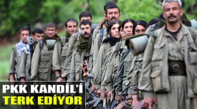 PKK Kandil'i Boşaltıyor!