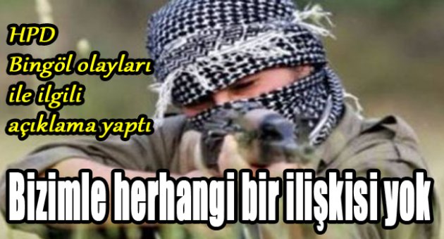 PKK'dan flaş Bingöl açıklaması