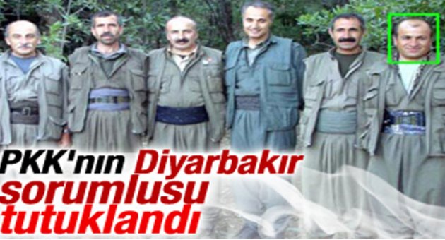 PKK'nın Diyarbakır sorumlusu tutuklandı