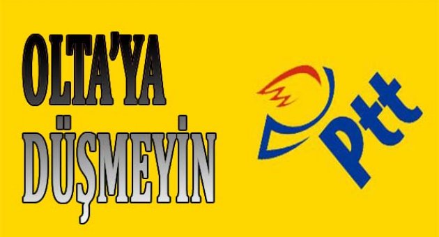 PTT&#039;den e-posta uyarısı