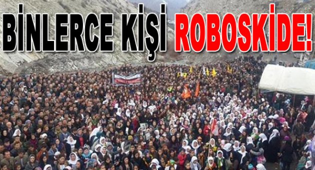 Roboski'deki anmaya binlerce kişi katılıyor