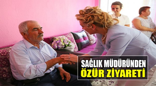 Sağlık Müdüründen Özür Ziyareti