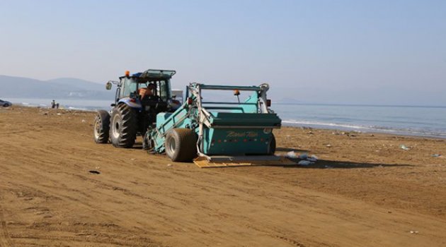 Sahiller temizlendi