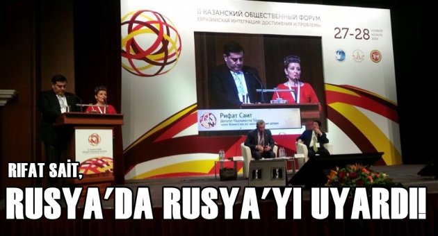 Sait, Rusya’da Rusya’yı uyardı