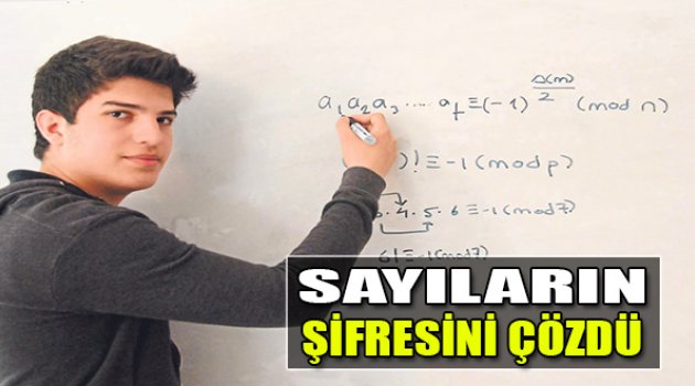 Sayıların Şifresini Çözdü
