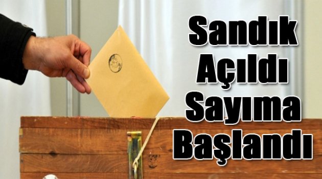 Sayıma Başlandı...