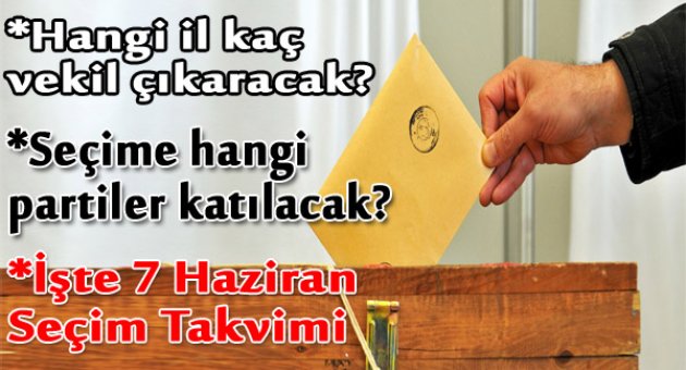 Seçim takvimi 10 Mart'ta başlayacak