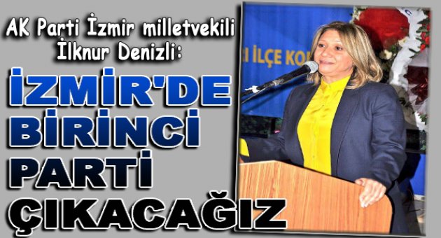 Seçimlerde birinci parti çıkacağız!