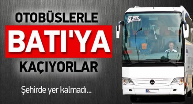 Şehirde yer kalmadı Batı'ya göç ediyorlar