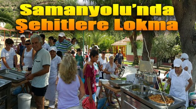 Şehitlerimizin Hayrına Lokma Döktüler