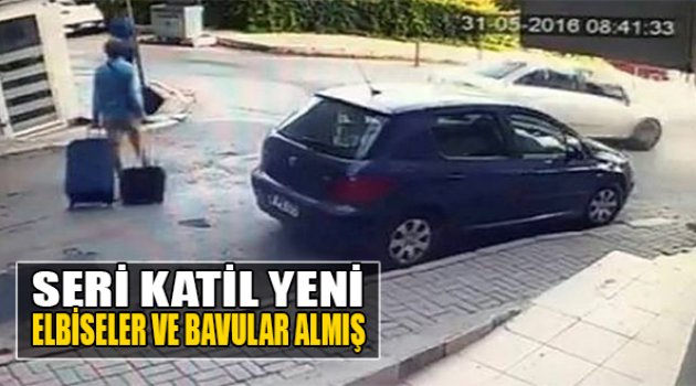 Seri Katil Yeni Elbiseler Ve Bavullar Almış