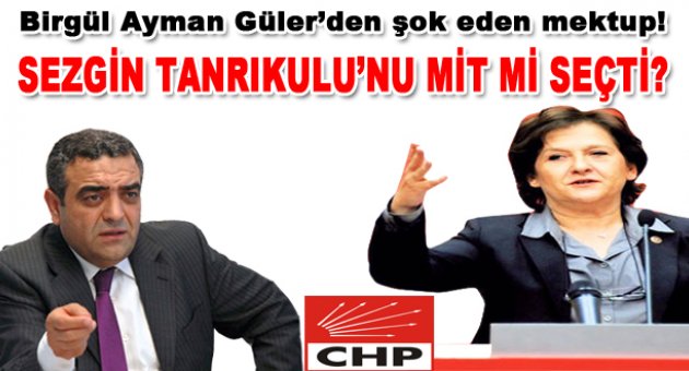 "Sezgin Tanrıkulu'nu siz mi seçtiniz?"