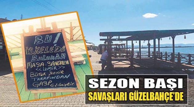 Sezon Başı Savaşları Güzelbahçe'de