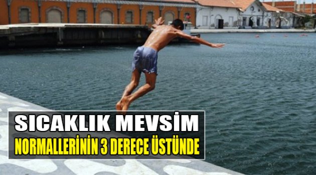 Sıcaklık Mevsim Normallerinin 3 Derece Üzerine Çıktı