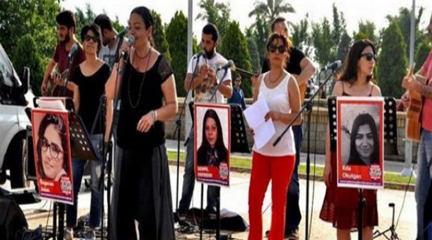 Şiddete karşı şarkı söylediler
