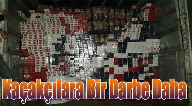 Sigara Kaçakçılarına Bir Darbe Daha