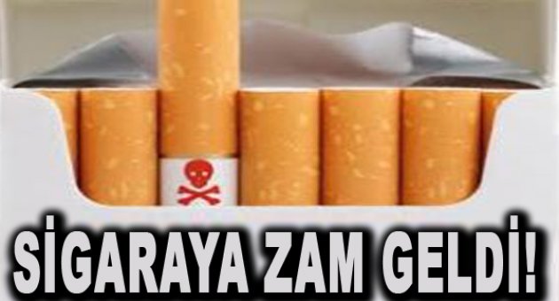 Sigaraya zam geldi!