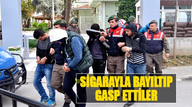 Sigarayla Bayıltıp Gasp Ettiler