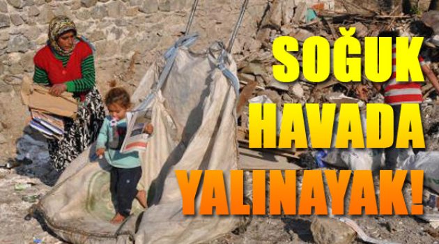 Soğuk Havada Yalınayak