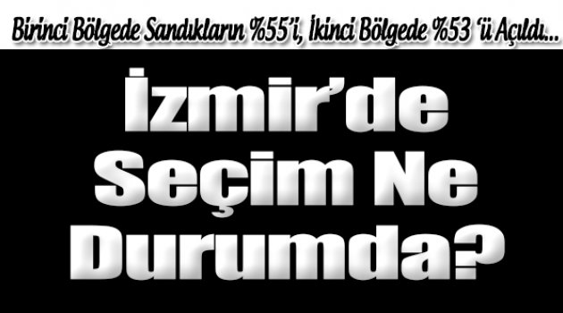 Son Dakika İzmir Sonuçları...