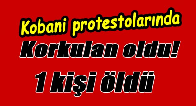 Son dakika... Varto&#039;da Kobani protestosu; 1 ölü, 1 yaralı