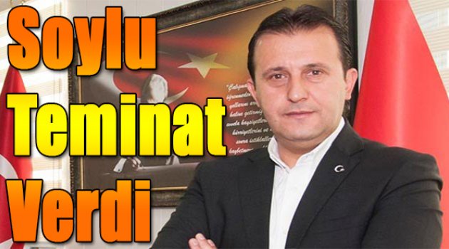 Soylu teminat verdi: Hiçbir ev yıkılmayacak