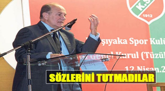 Sözlerini Tutmadılar