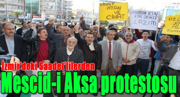 SP&#039;liler, Mescid-İ Aksa&#039;yı Kapatan İsrail&#039;i Protesto Etti