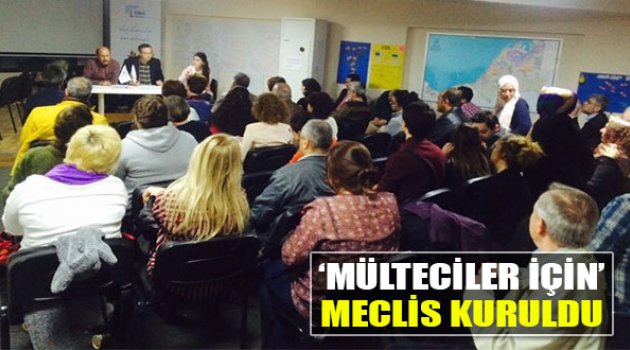 STK&#039;lar Mülteciler İçin İzmir&#039;de Meclis Kurdu