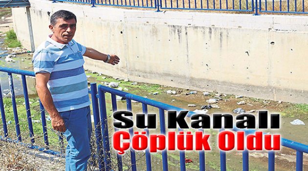 Su Kanalı Çöplük Oldu