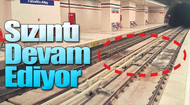 Su sızıntısına hala engel olunamıyor