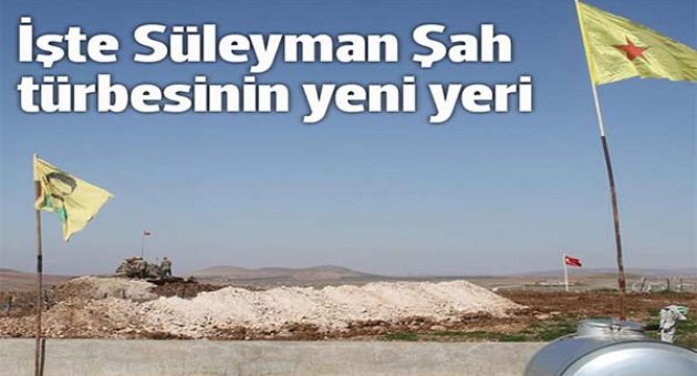 Süleyman Şah'ın yeni yeri Eşme, Kürt güçlerinin kontrolünde