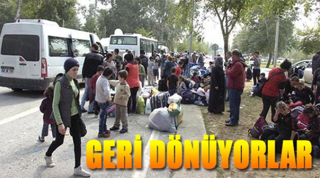Suriyeli Mülteciler İzmir&#039;e Geri Geliyor