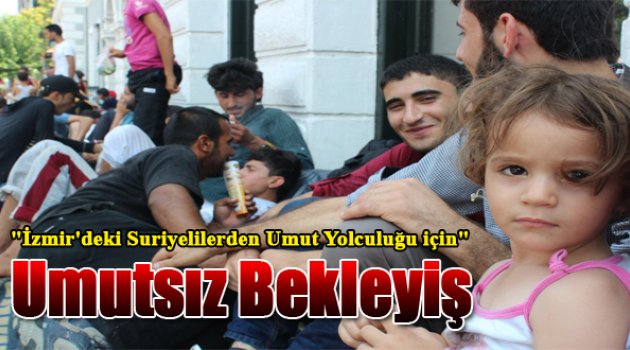 Suriyelilerden Umutsuz Bekleyiş