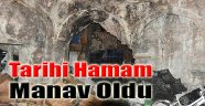 Tarihi Hamam Manav Oldu!