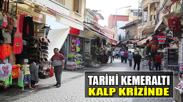 Tarihi Kemeraltı Kalp Krizinde