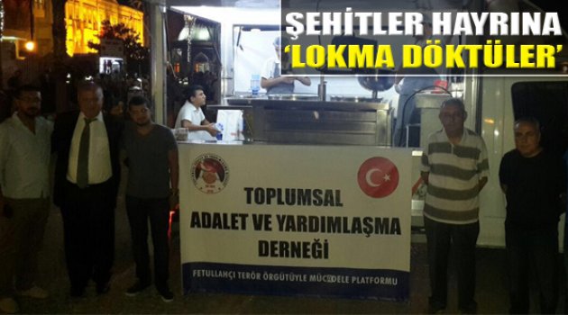 TAY-DER Şehitler Hayrına Lokma Döktürdü
