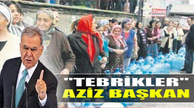 Tebrikler Aziz Başkan!
