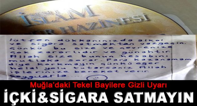 Tekel bayilerine 'içki satmayın' uyarısı!