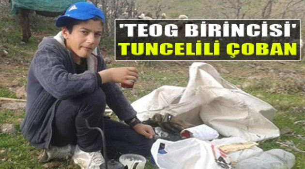 TEOG Türkiye Birincisi Tunceli'den